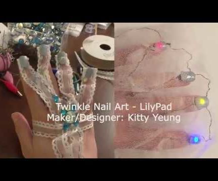 Twinkle Twinkle Nail Art - SparkFun LilyPad