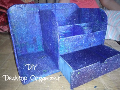 Desktop Organizer Made of Cardboard!!!