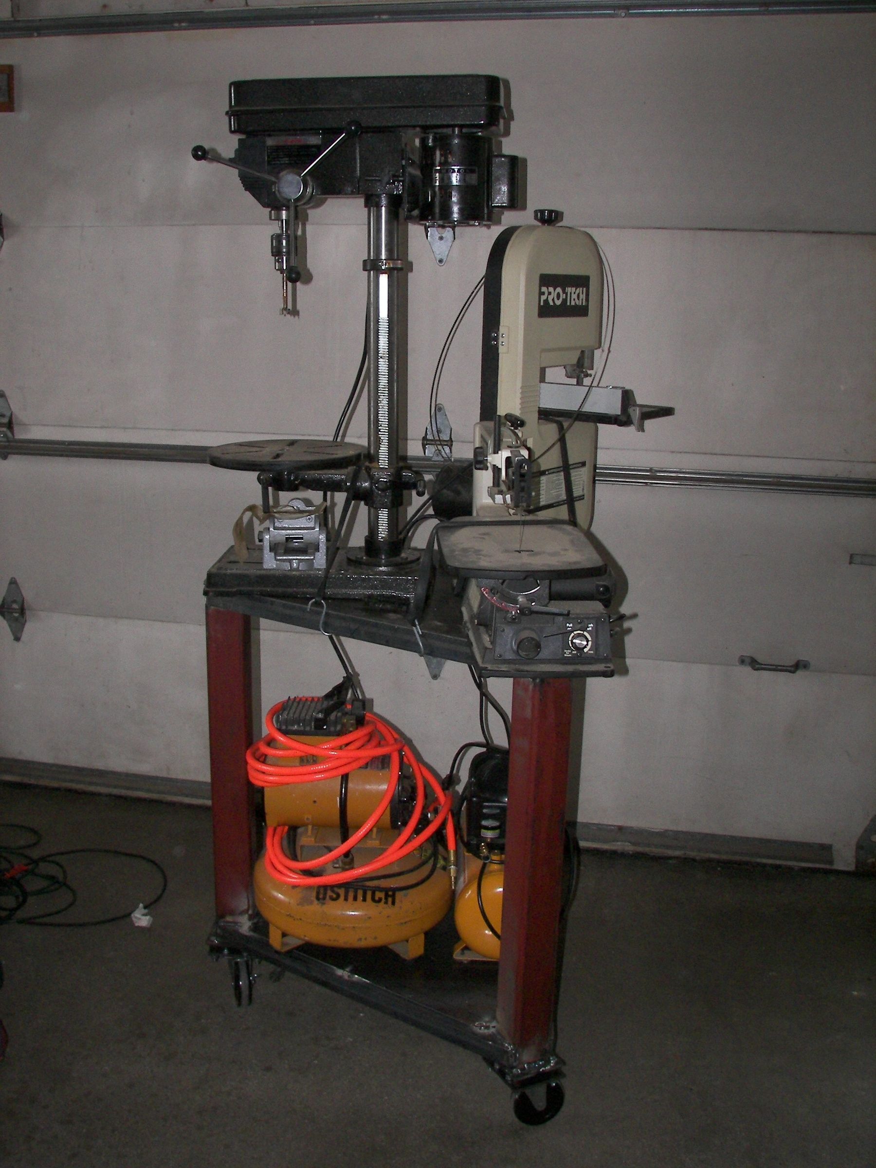 Roll Around Tool Bench