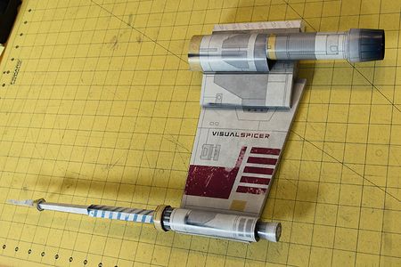 Starfighter-X Star Wars Inspired Paper Model