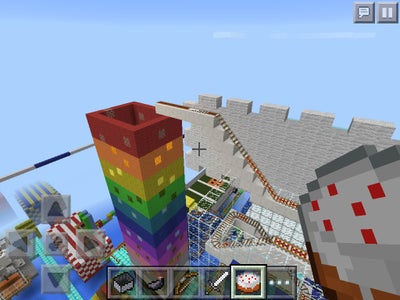 3. Begin Your Rainbow Tunnel