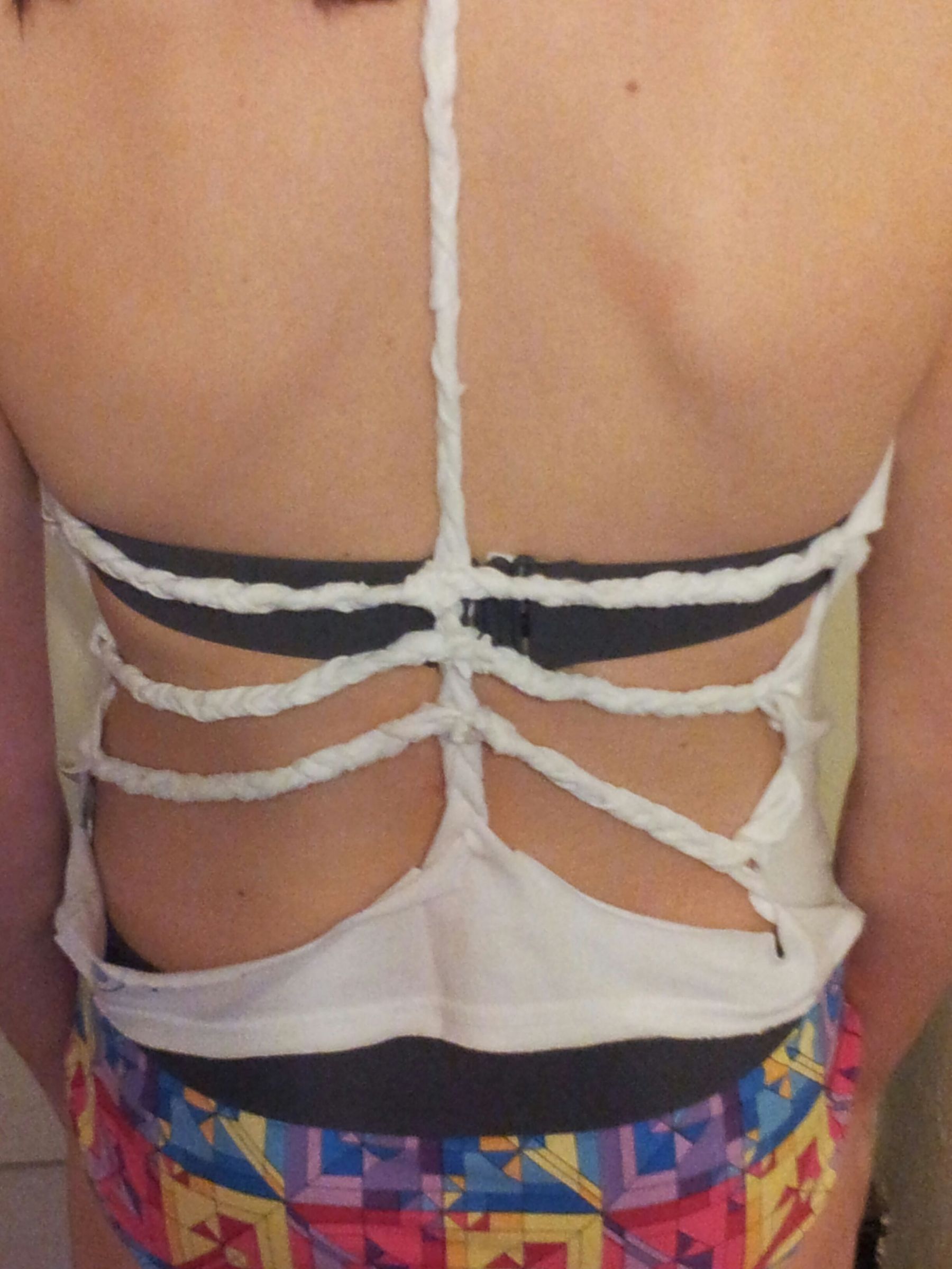 Braided Back Summer Tank Top