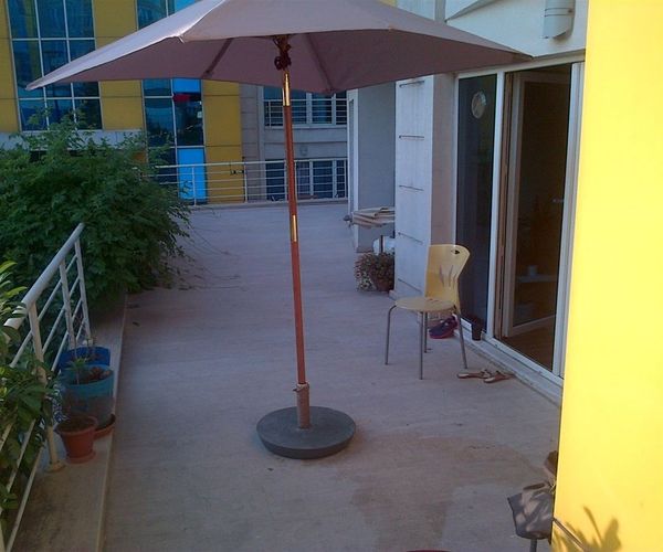 DIY Umbrella Stand (reinforced Concrete Base)