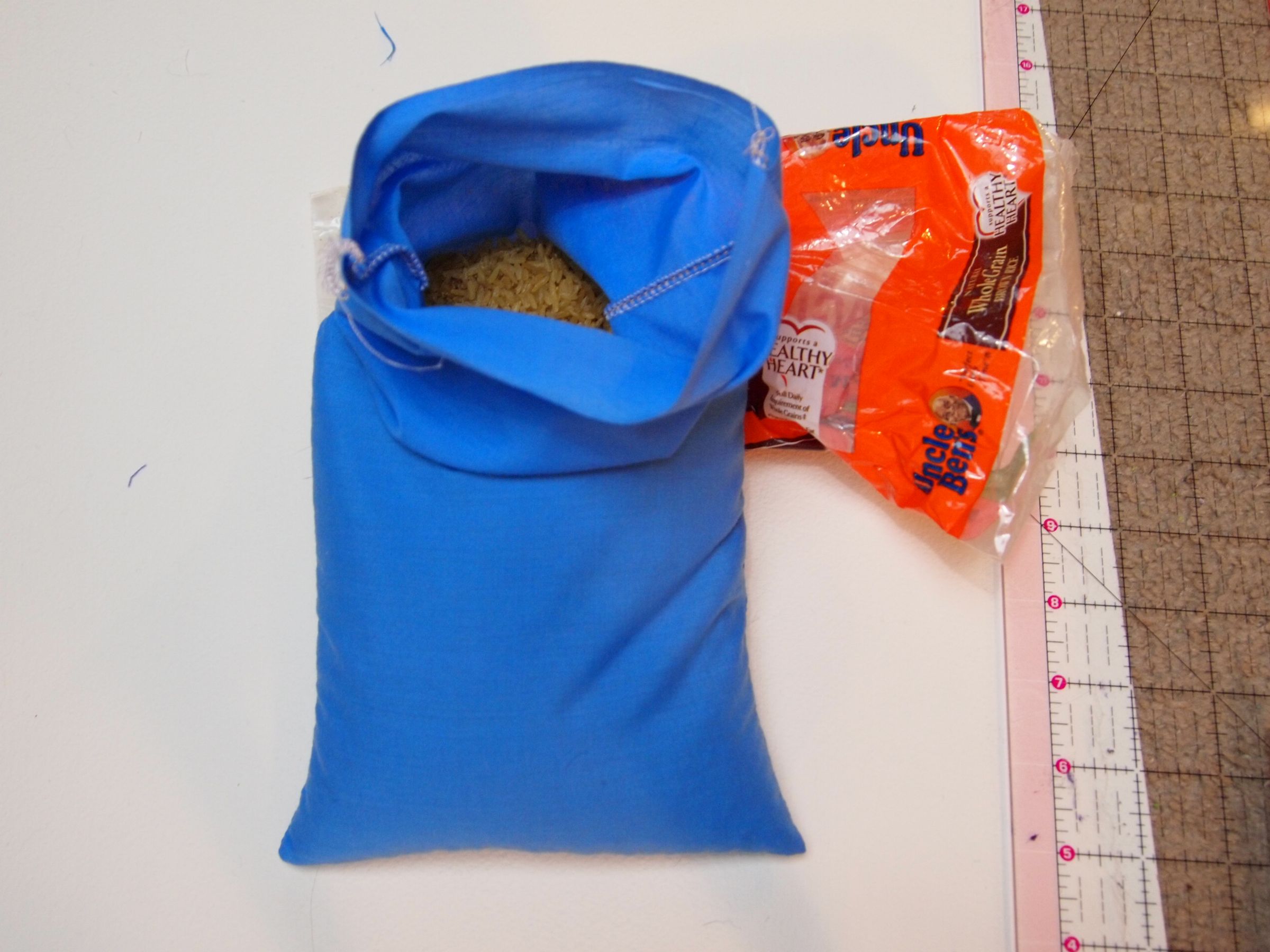 Rice Heating Pad &amp; Hand Warmers Gift : 7 Steps (with Pictures) - Instructables