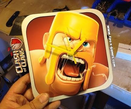 Making a Clash of Clans Clock
