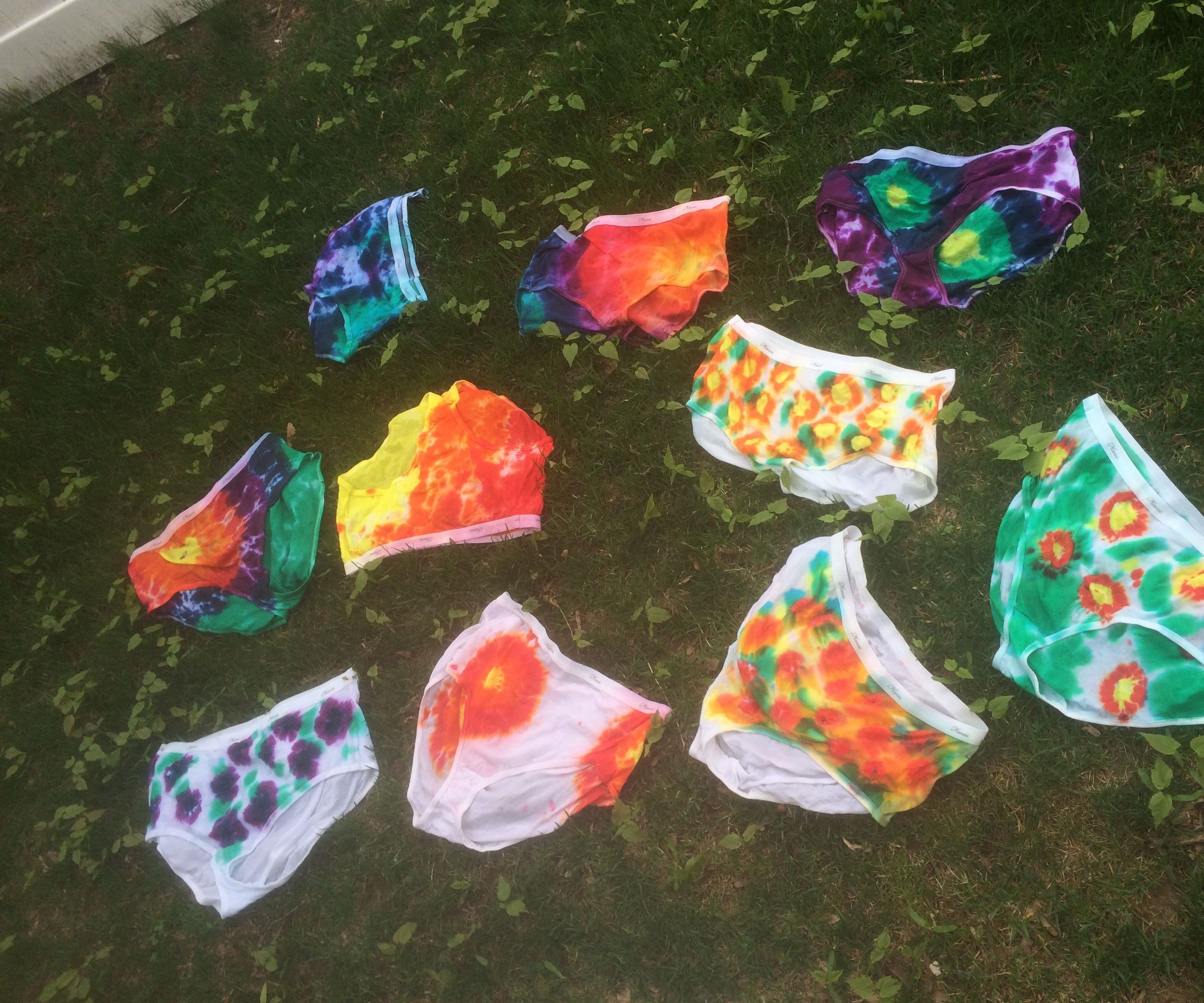 Tie Dyed Underwear
