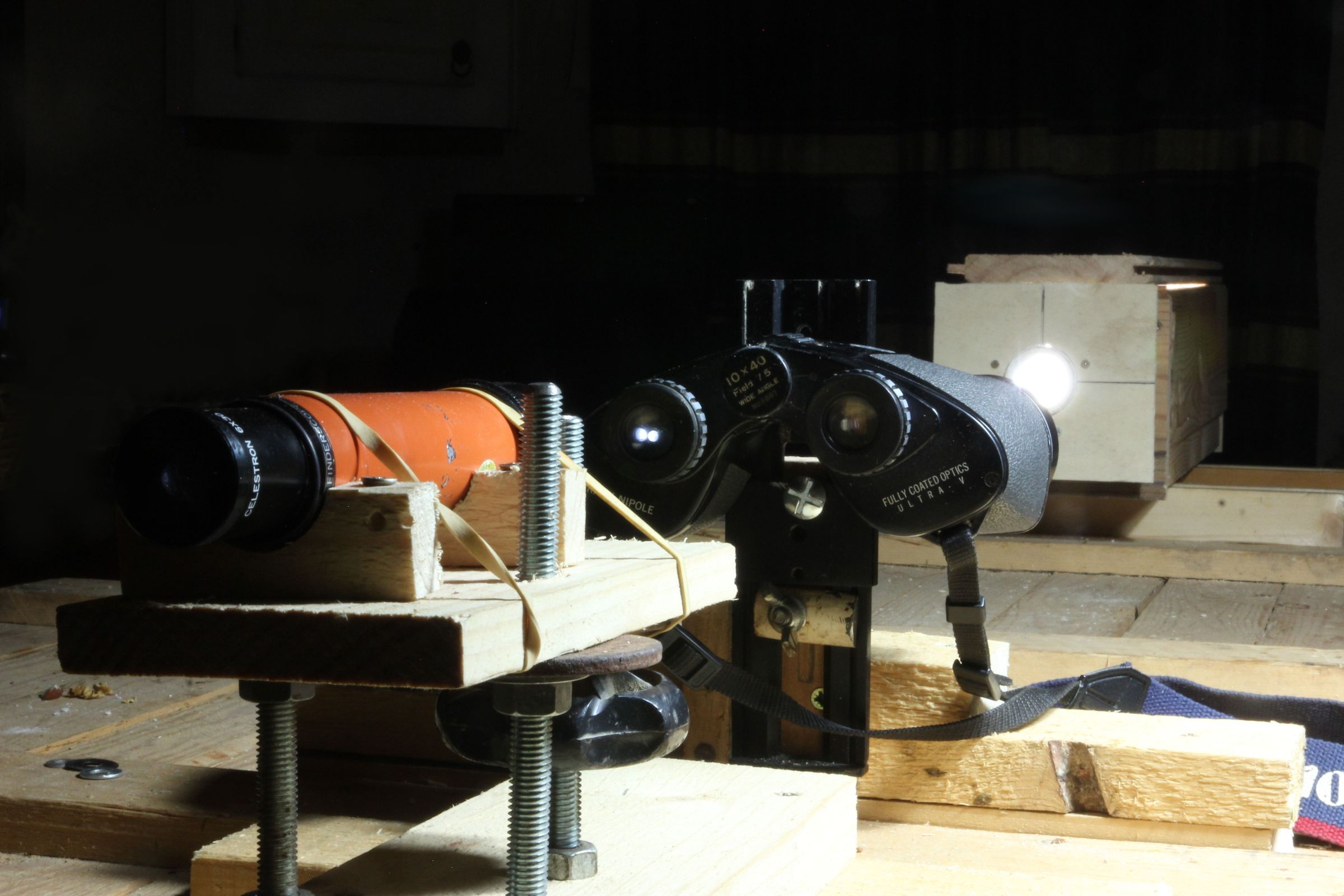 Kitchen Table Binocular Collimation 6 Steps (with Pictures