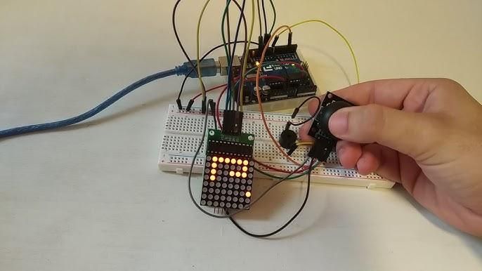 Snake Game With Dot Matrix : 5 Steps (with Pictures) - Instructables