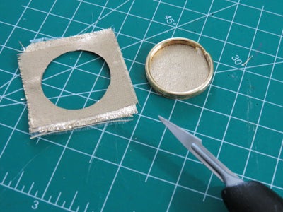 Mini Altın Nakış Kasnağı