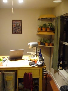 Kitchen Herb-Garden Shelving Unit