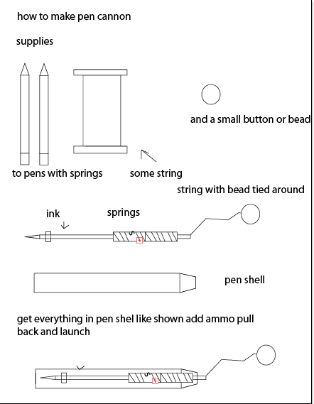 How to Make Pen Cannon