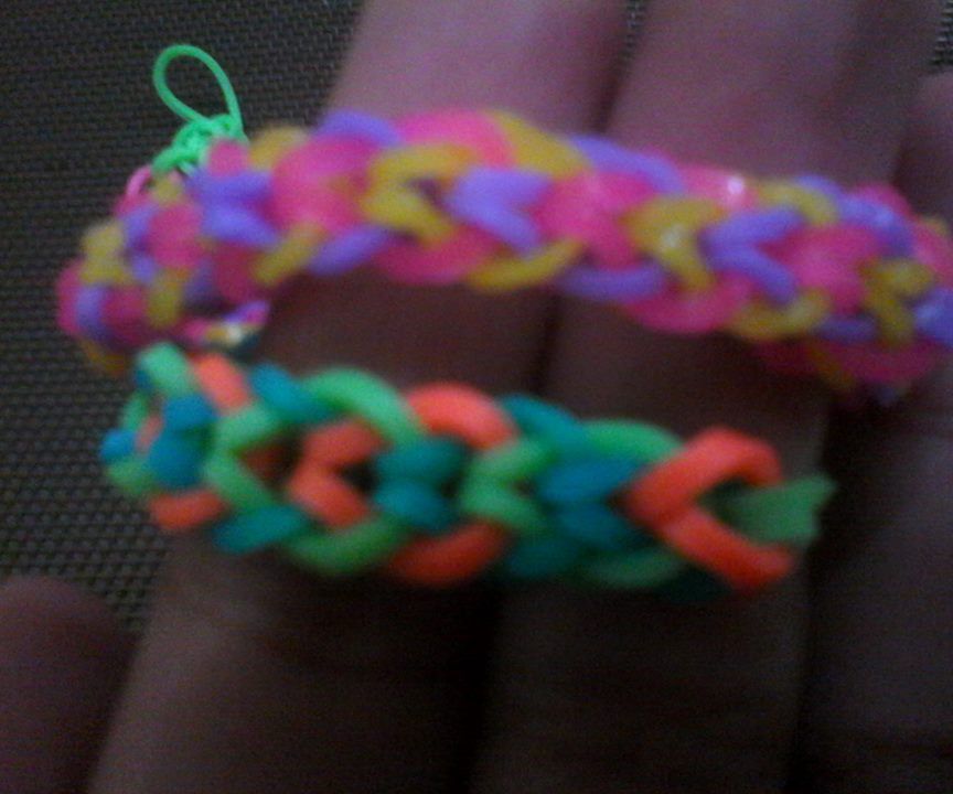 Rainbow Loom:Inverted Fishtail
