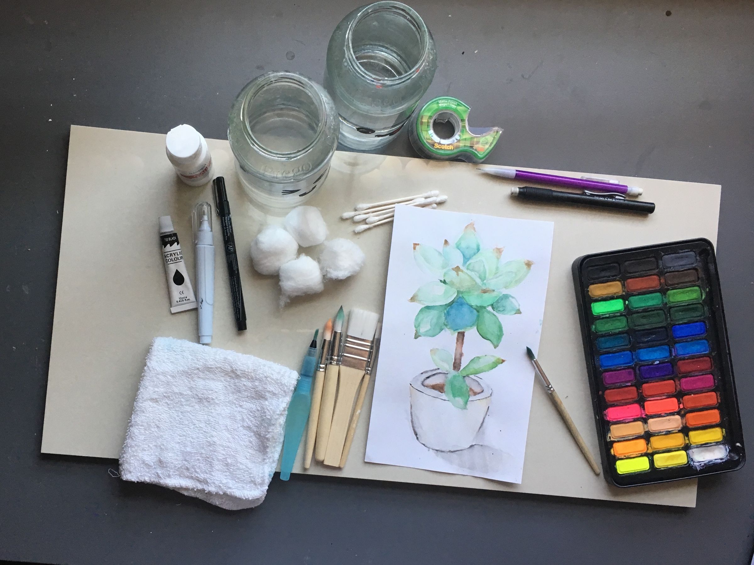 Poorman's Watercolors; Painting on a Budget 7 Steps Instructables