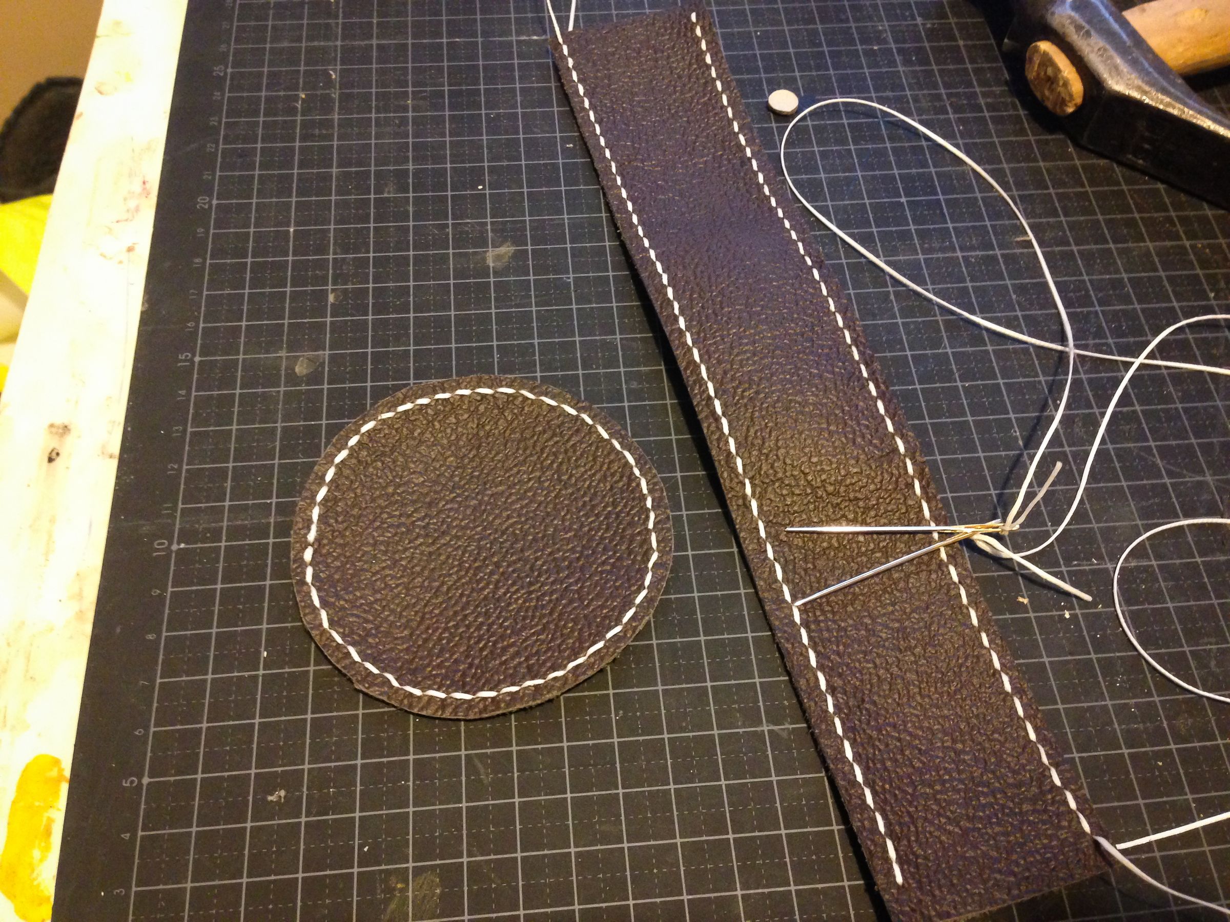 Phone Dock Hot Glue and Leather 3 Steps (with Pictures) Instructables
