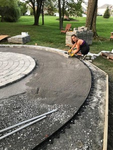 Wall and Paver Layout