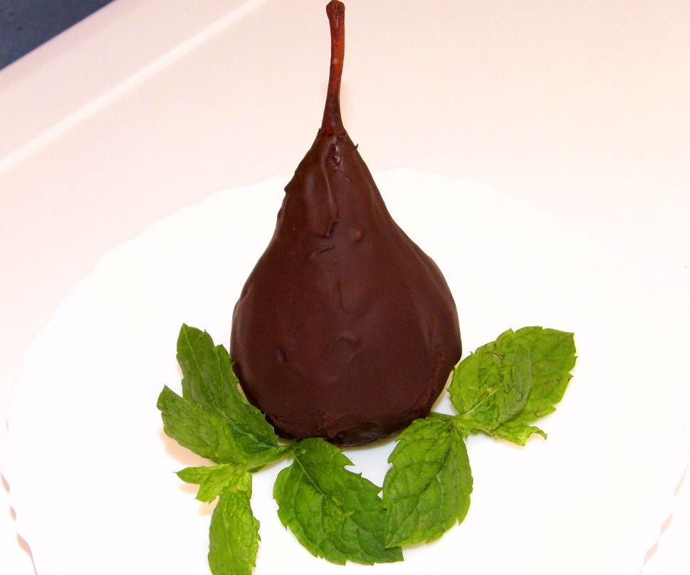 Drunk Chocolate Pear