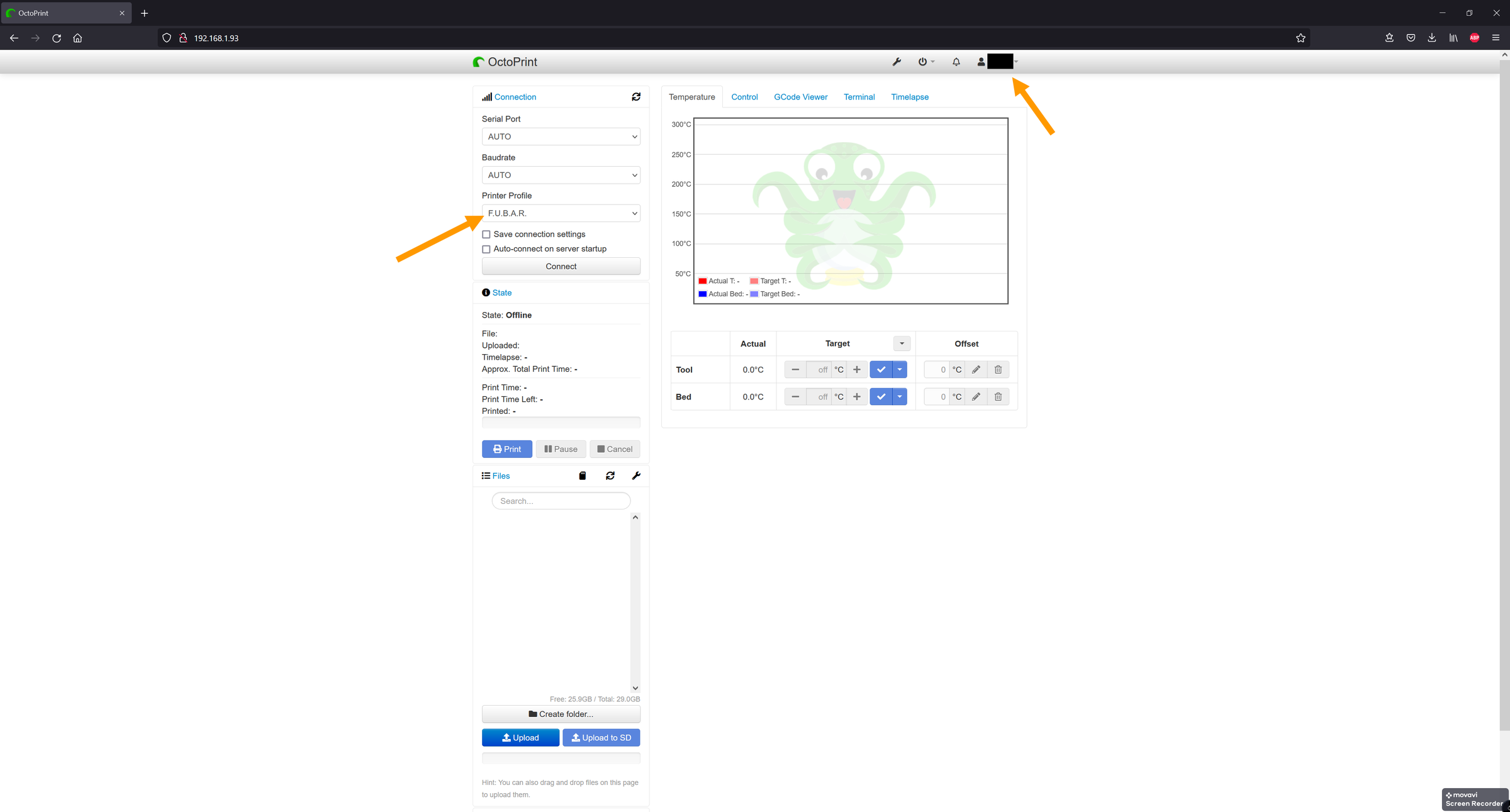 Octoprint Setup on Raspberry Pi + Some Relays and Plugins 11 Steps