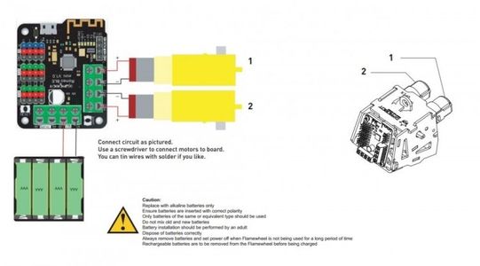 ​assemble the Control Board and Connect It With the Motor;
