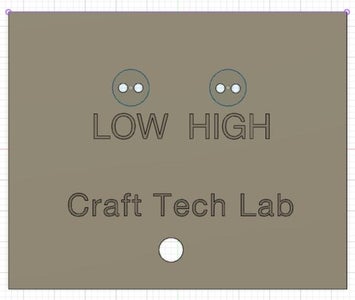 Print Housing and Needle Grip