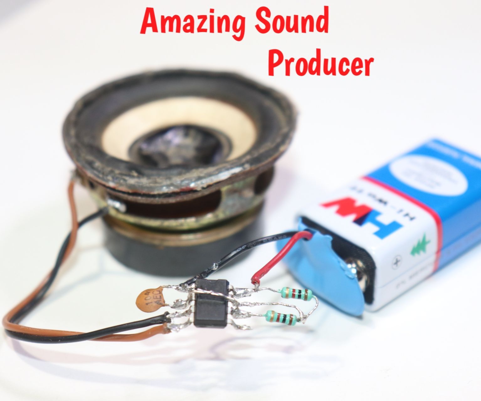 How to Make Amazing Sound Producer Using LM555 IC