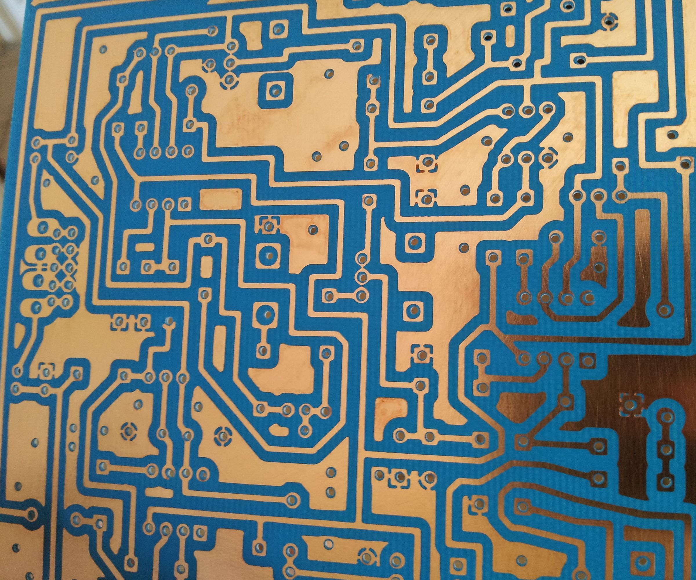 DIY PCB Using Liquid Photoresist 