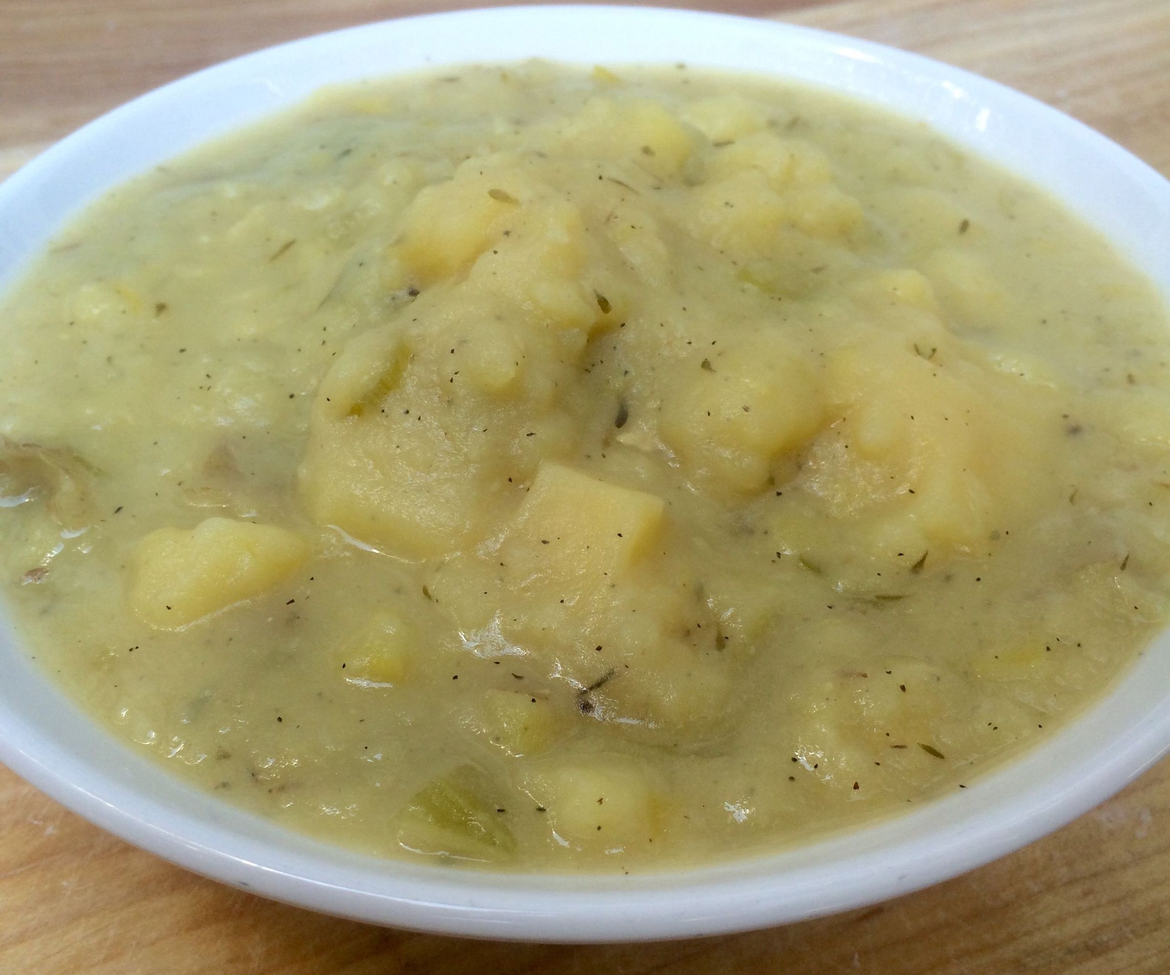 Chunky Potato Leek Soup