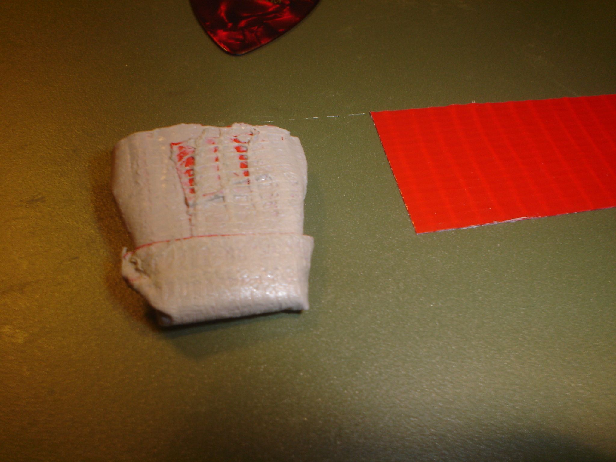 Stickon Duct Tape Guitar Pick Holder 9 Steps Instructables