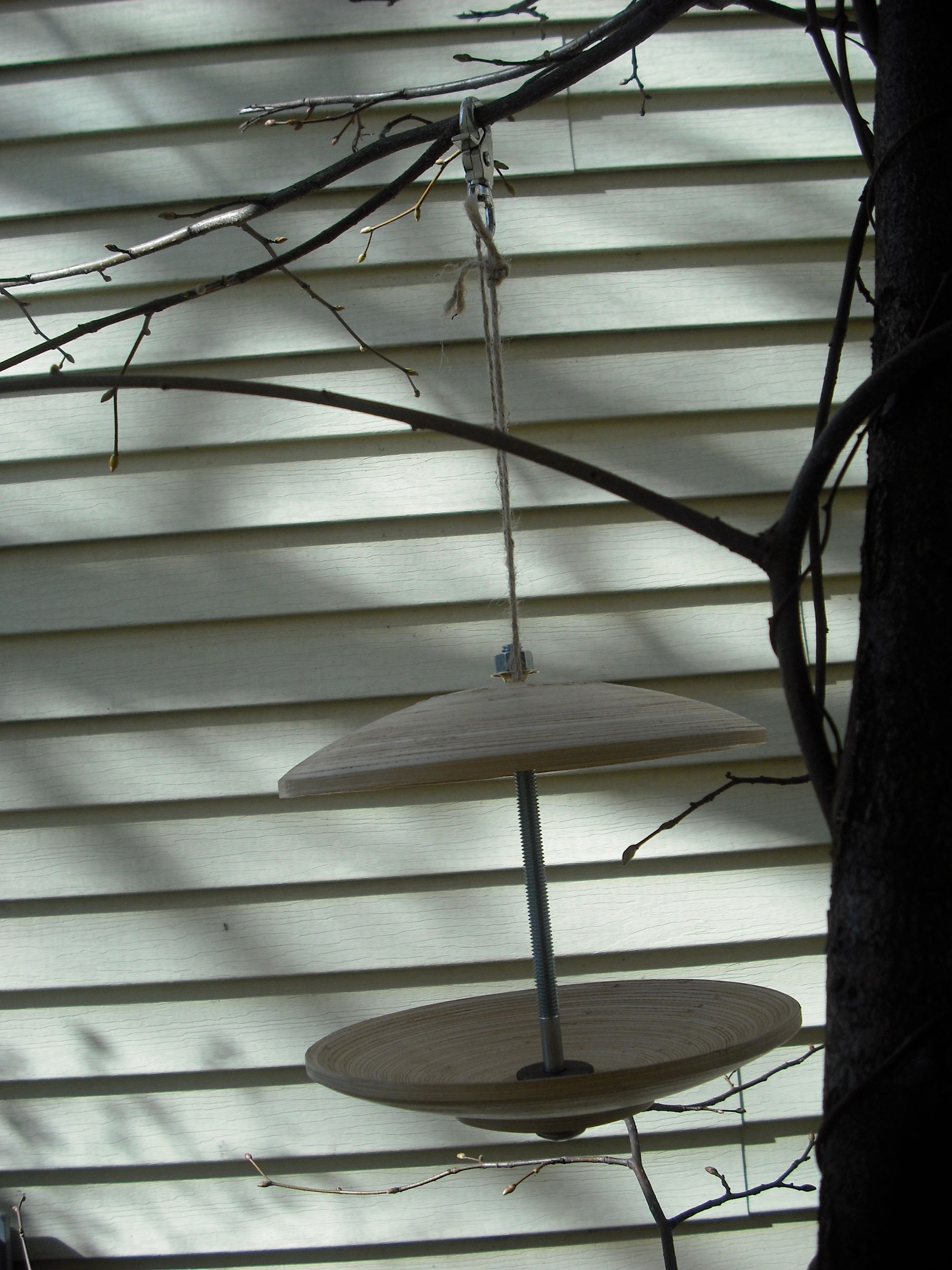 How to Make a Bird Feeder Out of Ikea Plates 6 Steps (with Pictures