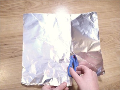 Cut the Foil and Fabric