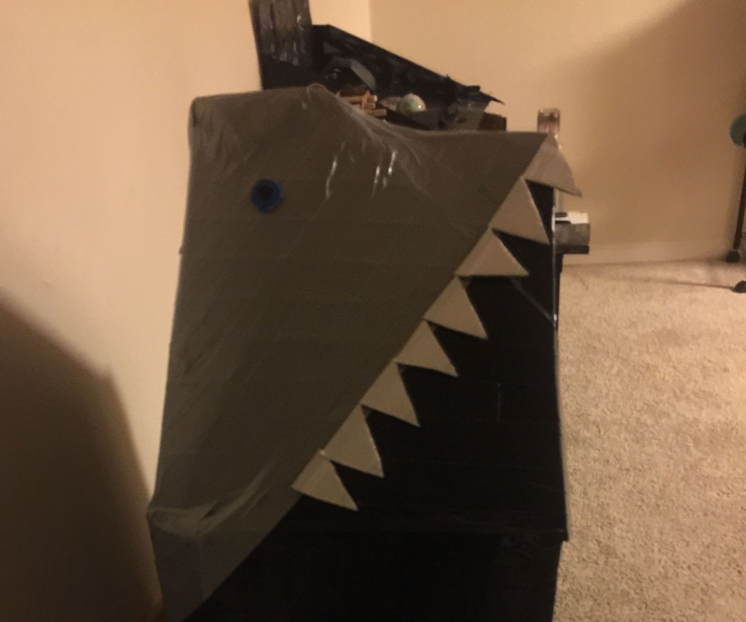 S.S Orca ( Cardboard Boat)