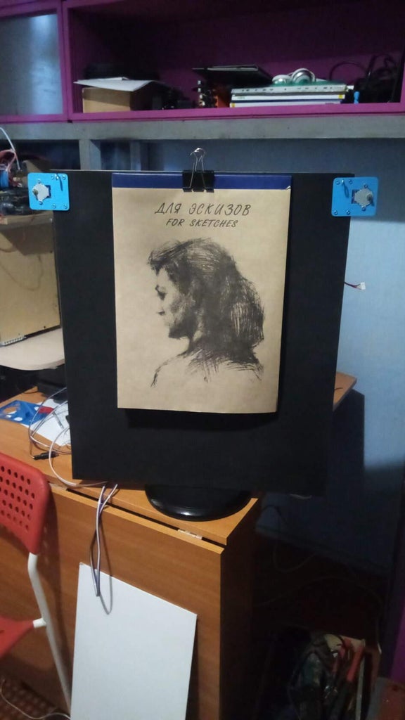 VERTICAL X-Y PLOTTER || DRAWING ROBOT || ARDUINO PLOTTER : 6 Steps ...