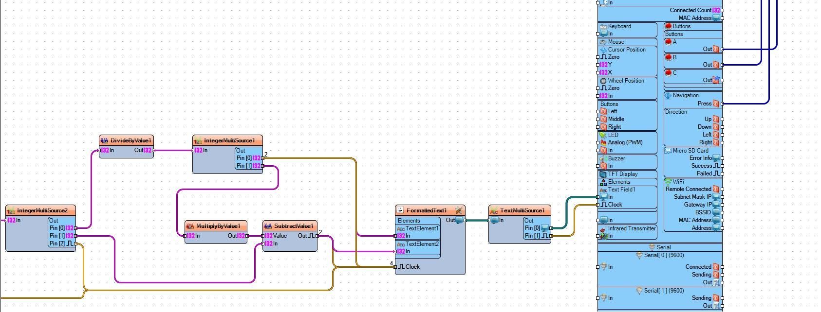 In Visuino Connect Components photo 2