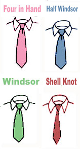 How to Tie Your Tie in 4 Different Ways