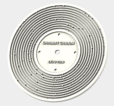 3D Printing Records for a Fisher Price Toy Record Player