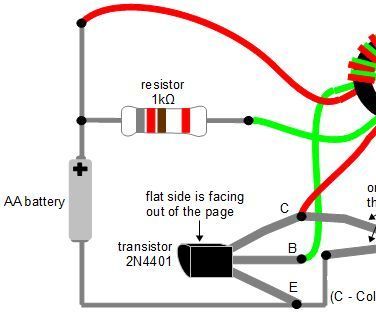 Make A Joule Thief Coil Without A Ferrite Toroid