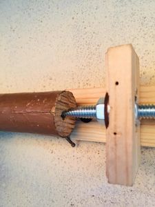 Placing the Shaft.