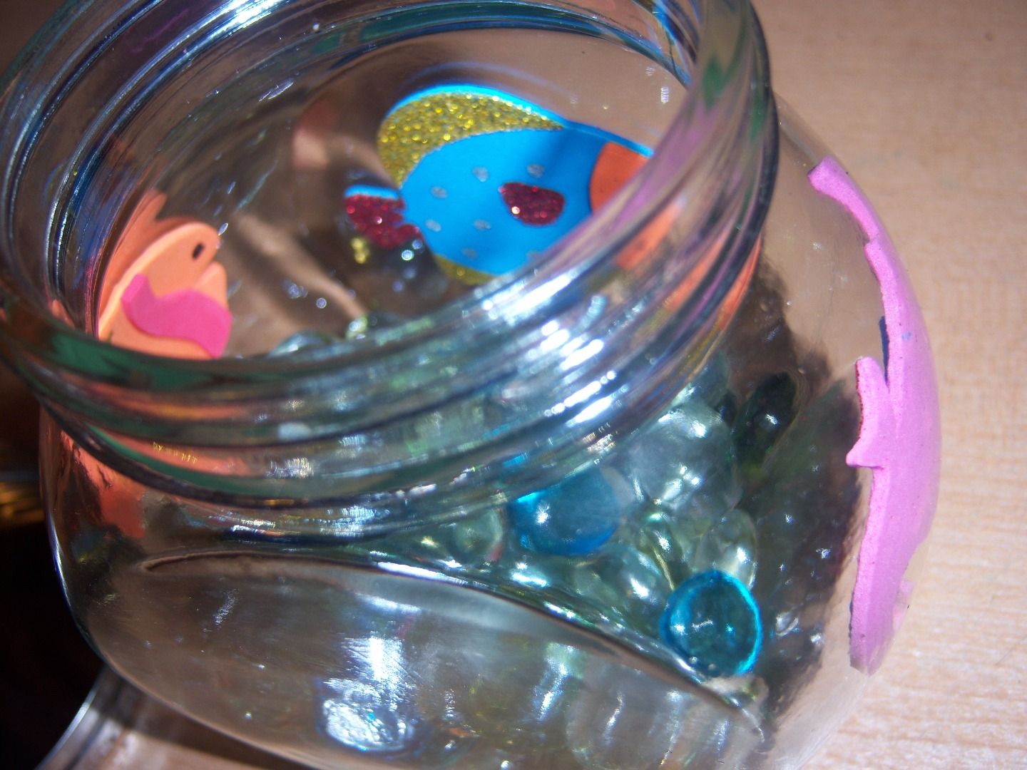 DIY Glitter Fish Bowl 6 Steps Instructables