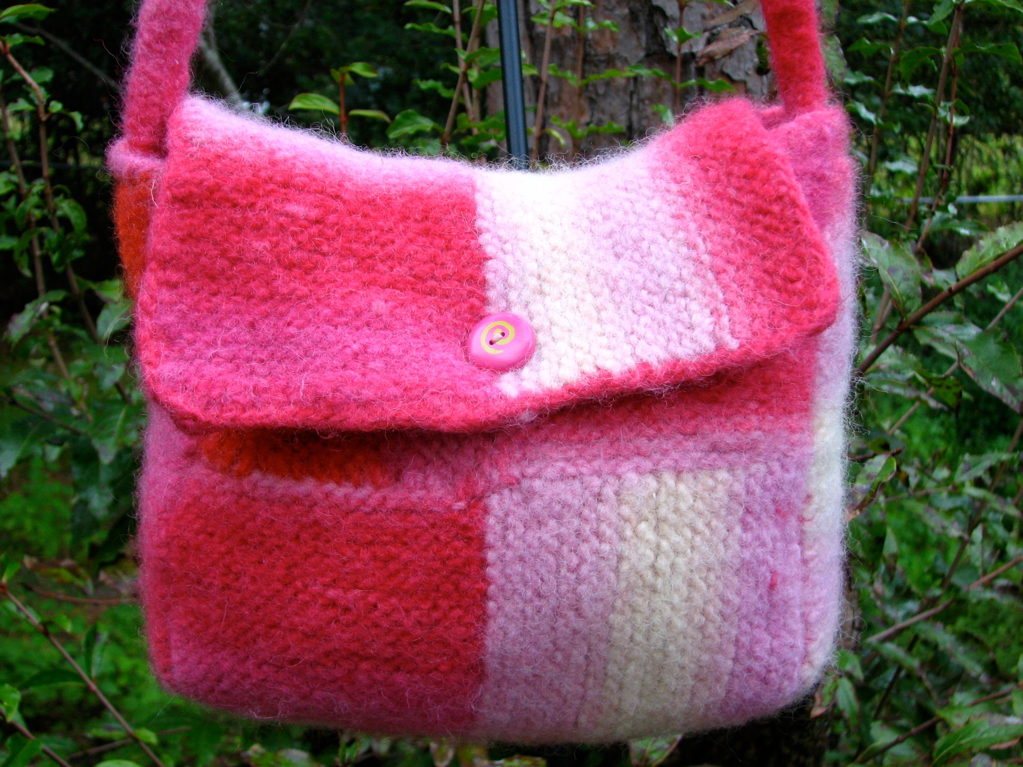 Crayon Box Felted Purse