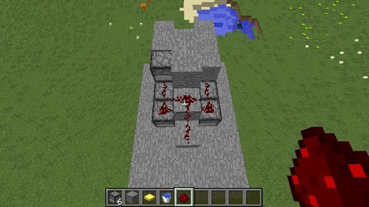 Put Redstone on Like This