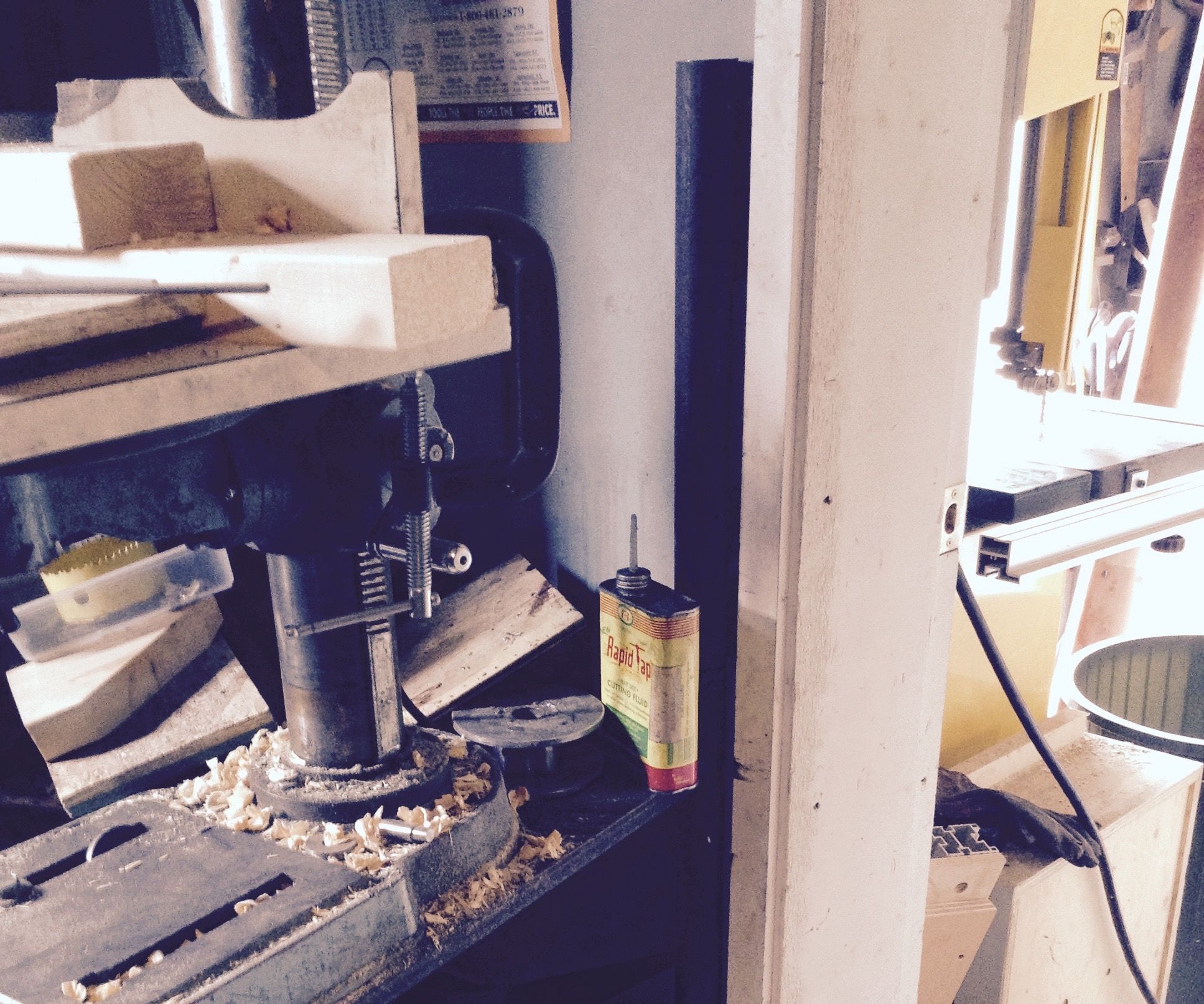 Swing Out Drill Press Holder