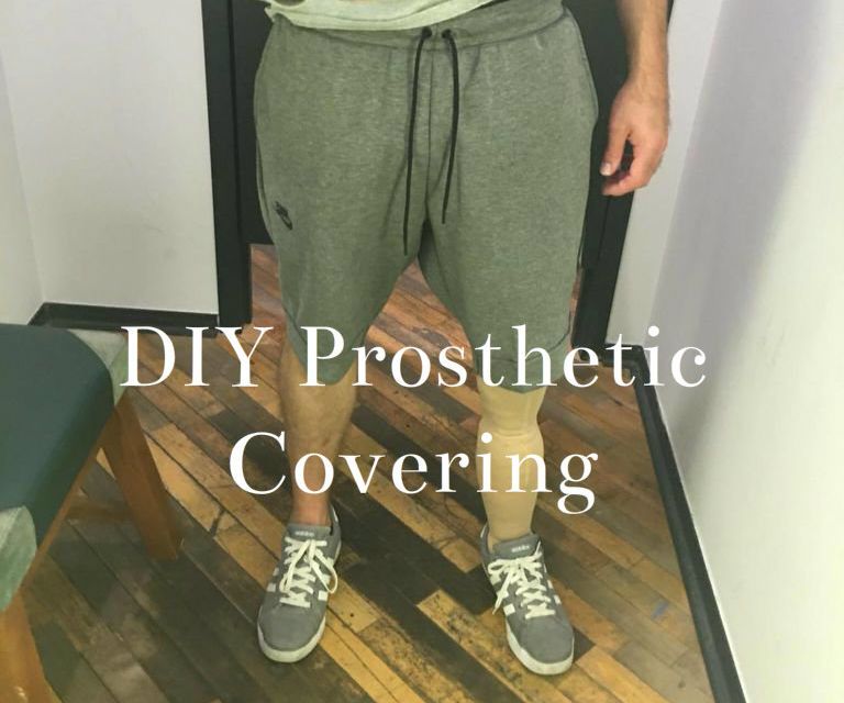 DIY Prosthetic Leg Foam Cover (Cosmesis)