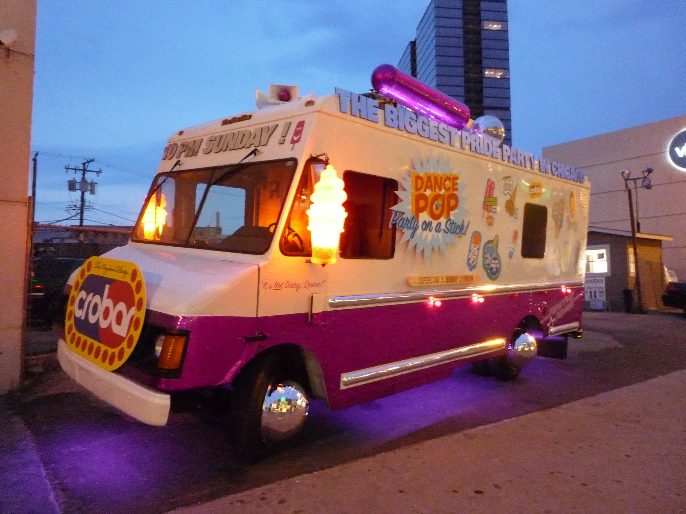 Cleverly "Naughty" Gay Pride Parade "Ice Cream Truck"