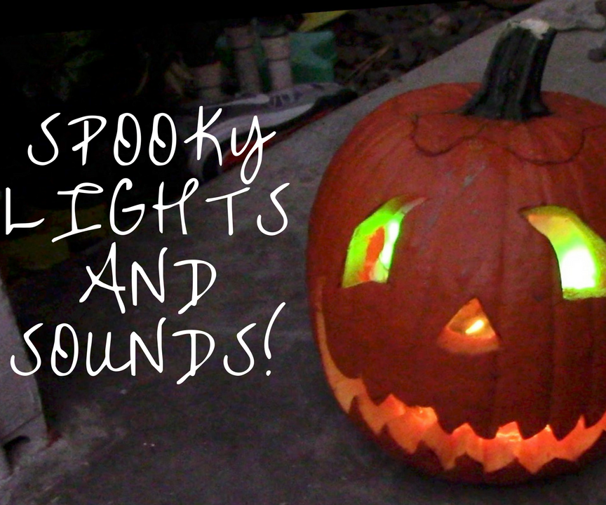 Add Lights and Spooky Music to Your Jack-O-Lantern - No Soldering or Programming (Unless You Want To)