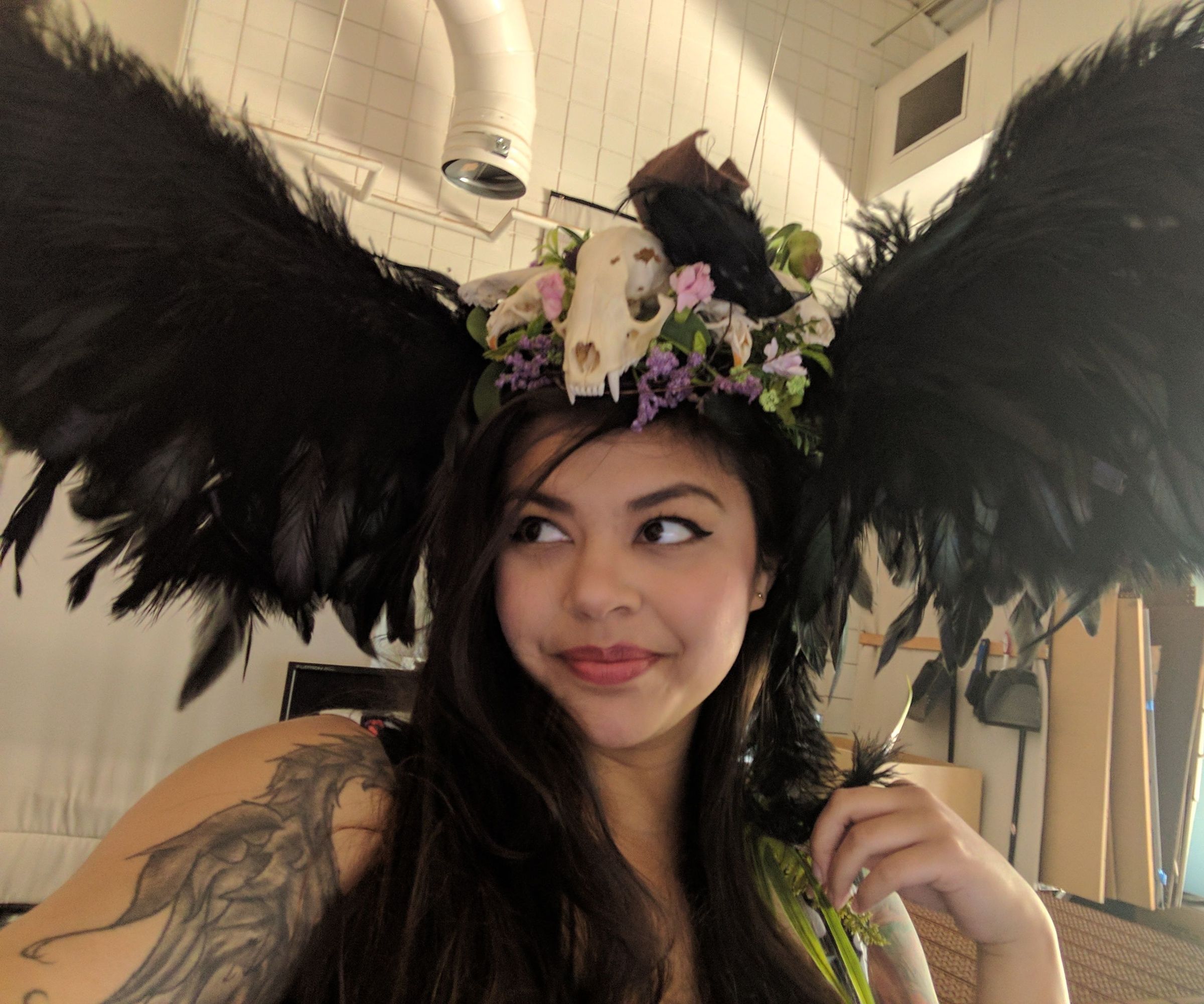 Moving Headdress Using Arduino/Servo Motor