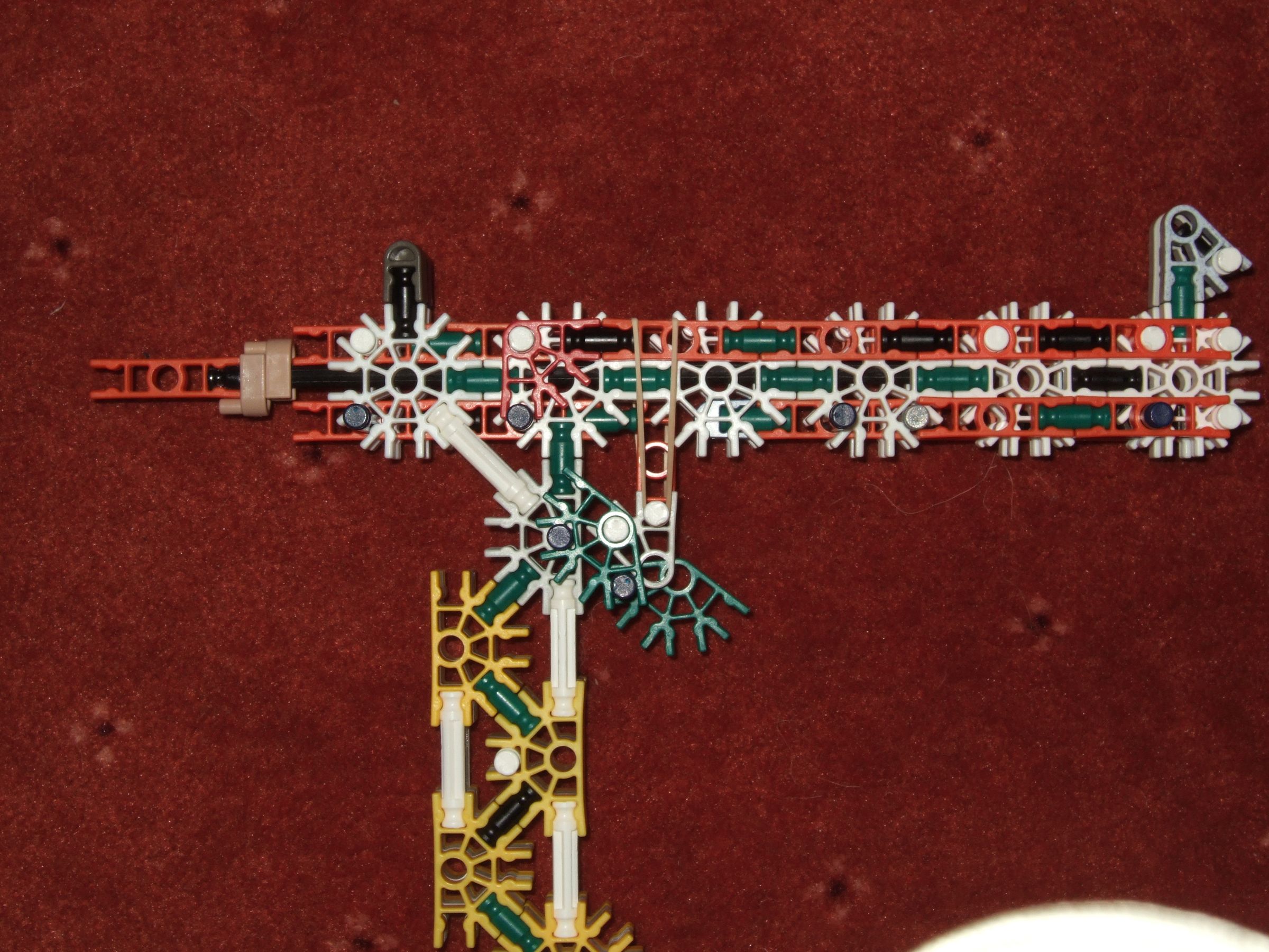 Knex Combat Pistol V1 with Rifle attatchments