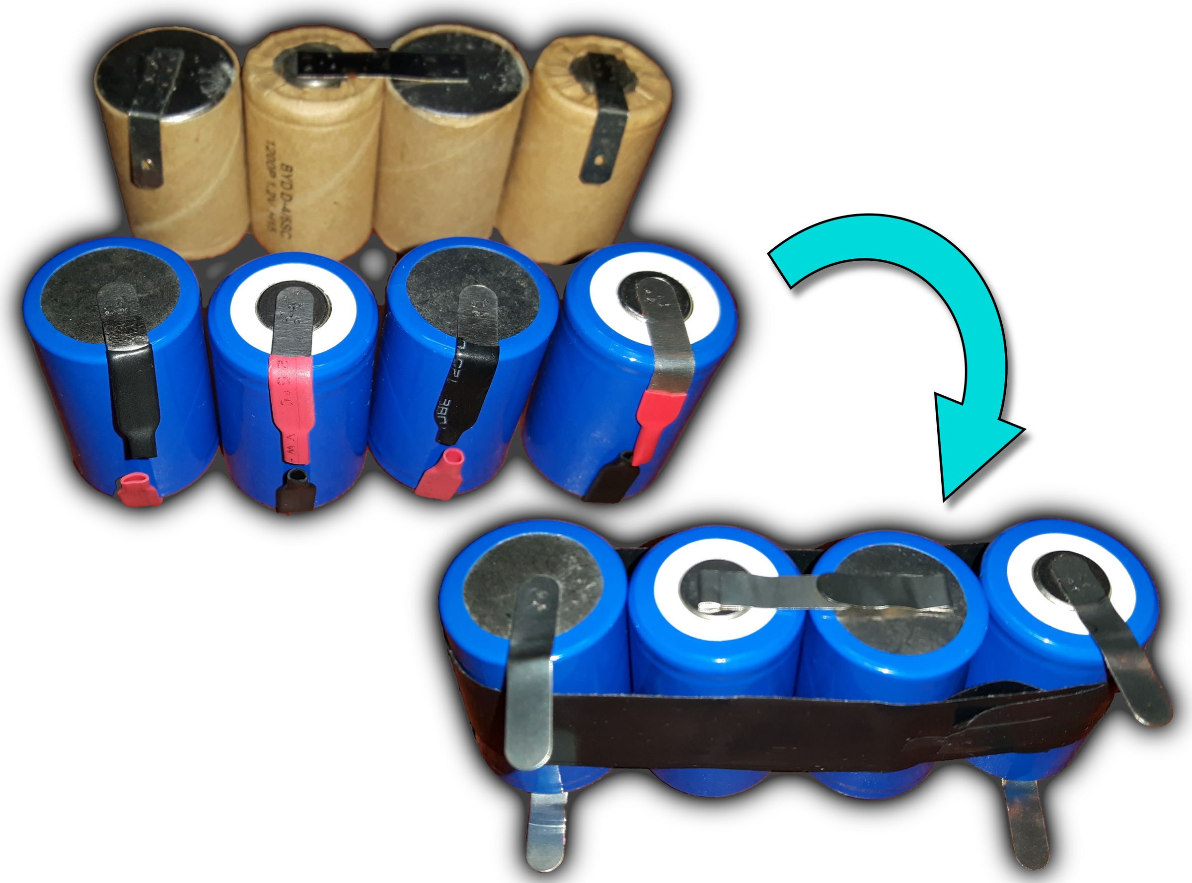 Cordless Screwdriver Battery Replacement/upgrade 3 Steps (with