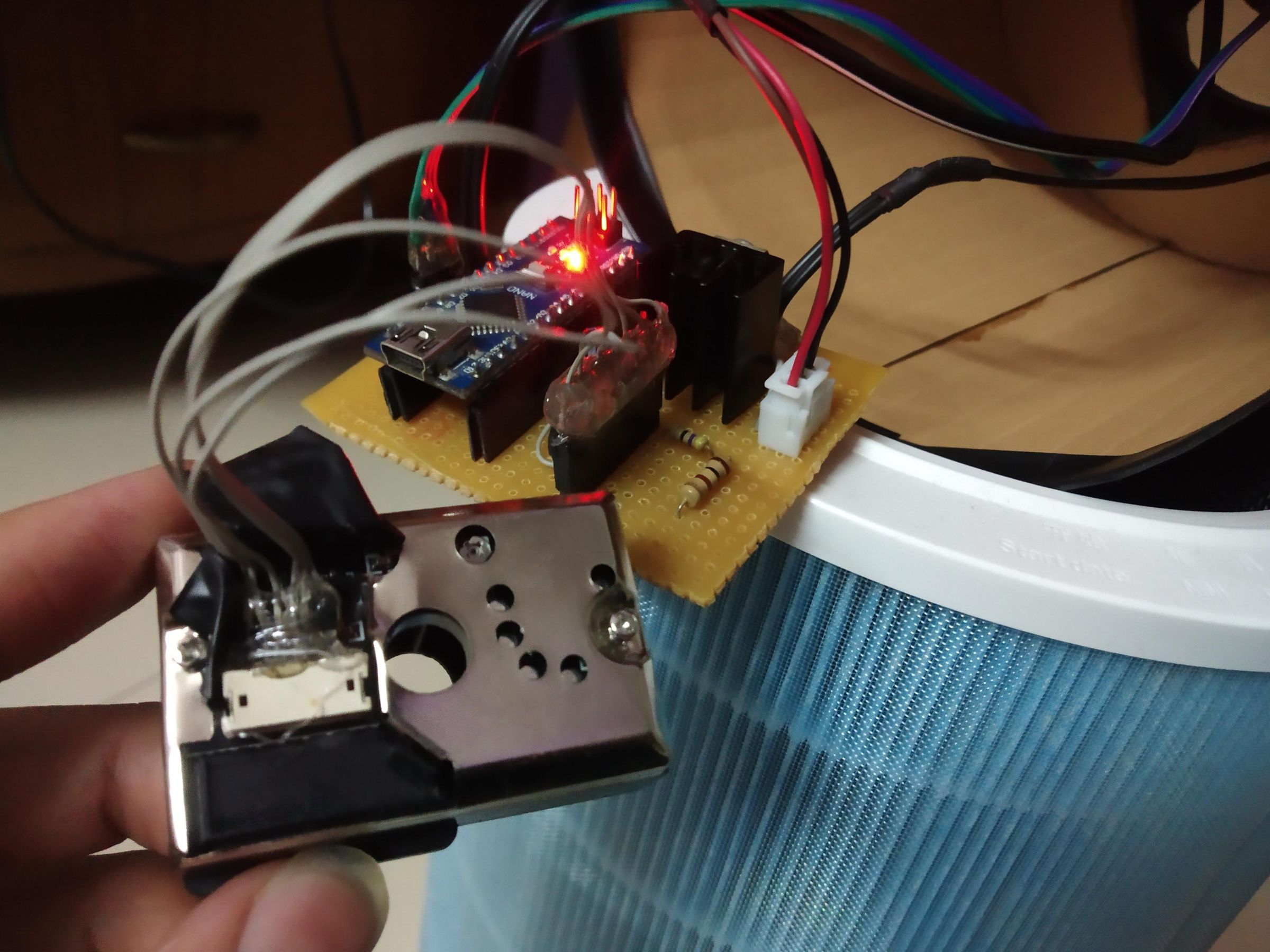DIY HEPA Air Purifier 4 Steps Instructables