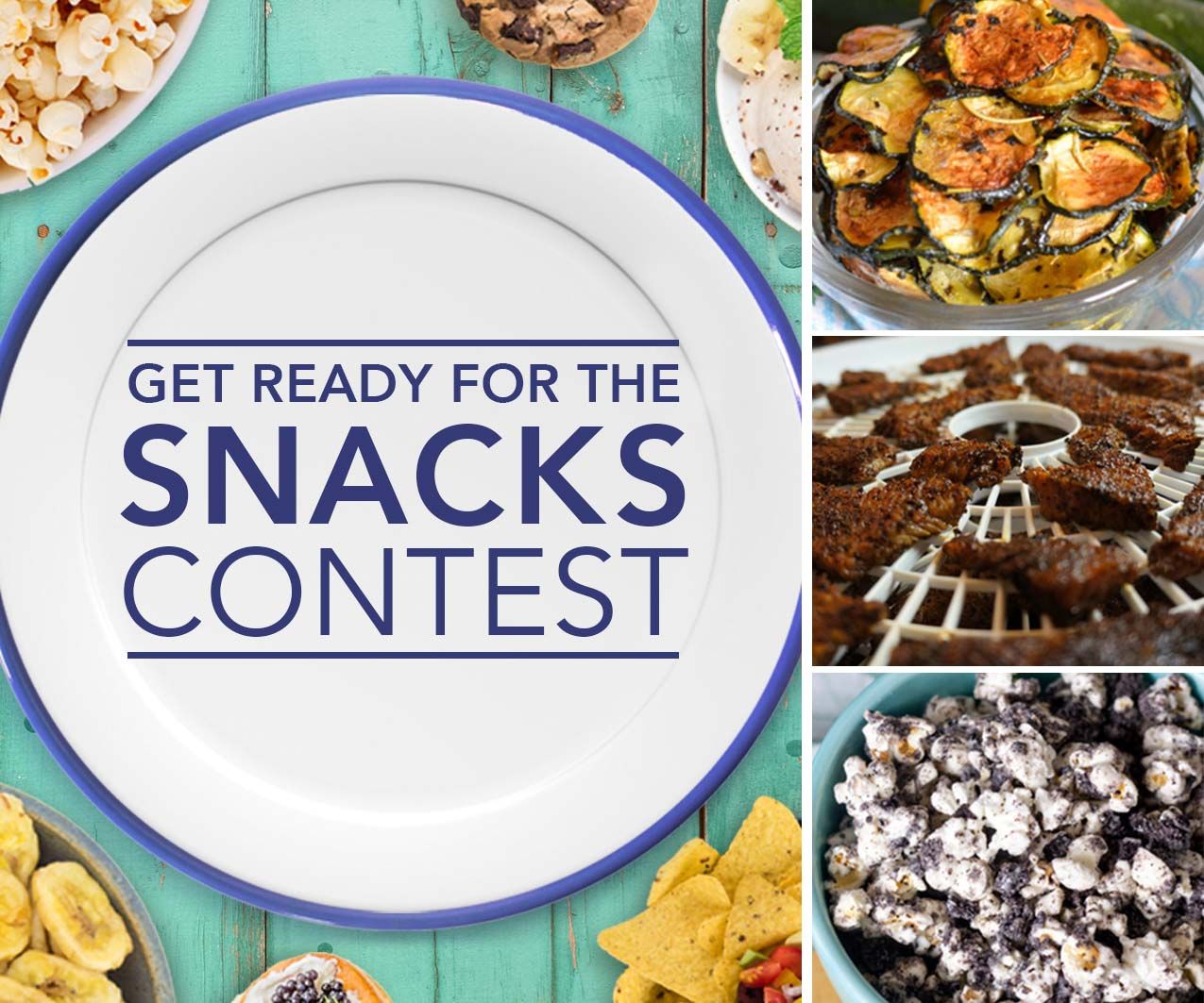 Collection Cover Image: 25 Snackalicious Recipes
