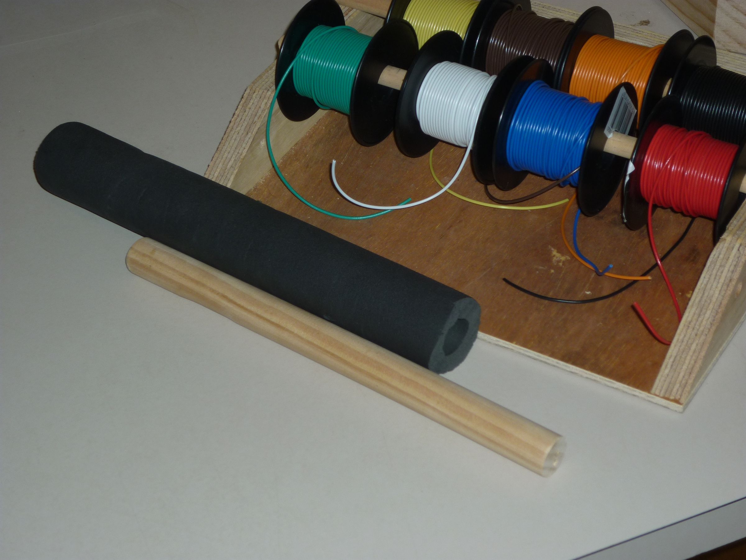 Cable Reel Holder Instructables
