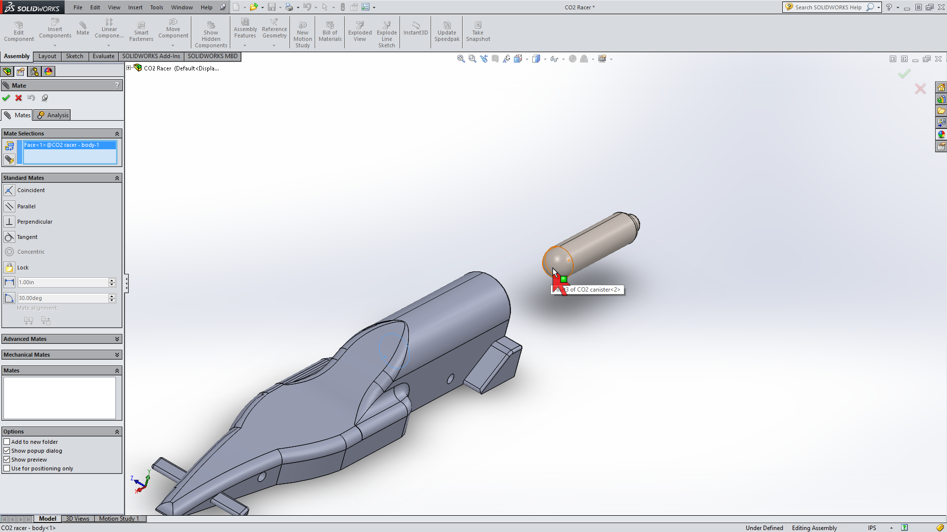 Solidworks Tutorial: CO2 Racer : 32 Steps - Instructables